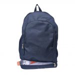 Mochila com parte térmica azul escuro