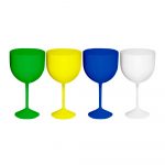 Taça Gin Amarelo, Verde, Azul e Branco